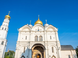Fototapeta na wymiar Cathedral of Archangel in Moskow, Russia