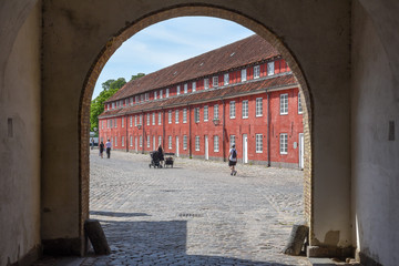 Old Kastellet fort at Copenhagen in Denmark
