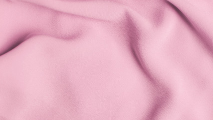 Pink chiffon fabric texture background
