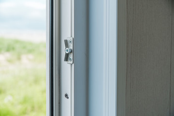 Established new white window sill indoors