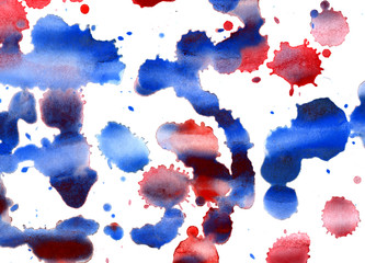 colorful dots, Abstract watercolor background for graphic design, hand painted on paper