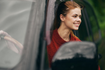 Fototapeta premium portrait of young woman