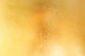 Gold Background / gold polished metal, steel texture.