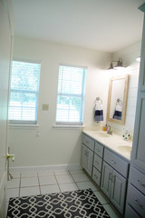 Children's Guest Bathroom in a Modest Home