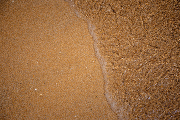 texture of the sand