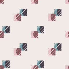 Geometric seamless pattern. Modern stylish texture.Vector illustration.