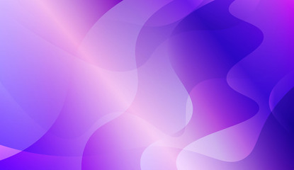 Blurred Decorative Design In Abstract Style With Wave, Curve Lines. For Creative Templates, Cards, Color Covers Set. Vector Illustration with Color Gradient.
