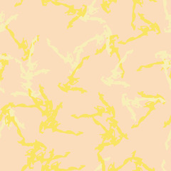 Desert UFO camouflage of various shades of beige and yellow colors