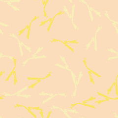 Desert UFO camouflage of various shades of beige and yellow colors