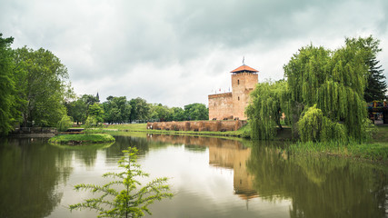 Fototapeta na wymiar The Medieval Gyula Castle and Bastion