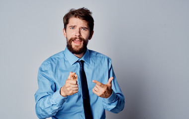 portrait of young man in suit