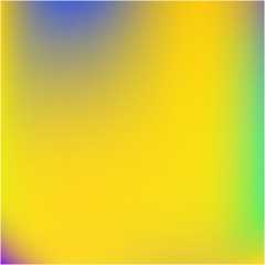 Gradient mesh painted in different colors.