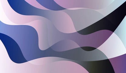 Abstract Wavy Background. For Design, Presentation, Business. Vector Illustration with Color Gradient.