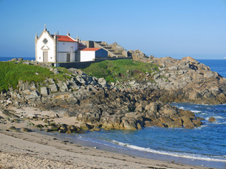 lighthouse on coast of portugal