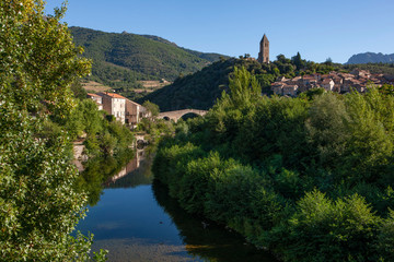 Fototapeta na wymiar City of Olargues Languedoc France. 