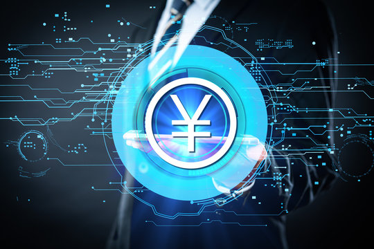 Yen Currency Business Banking Finance Technology Concept