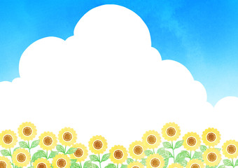 ひまわりフレーム