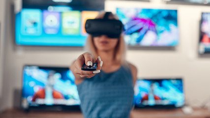 Hall shopping center.