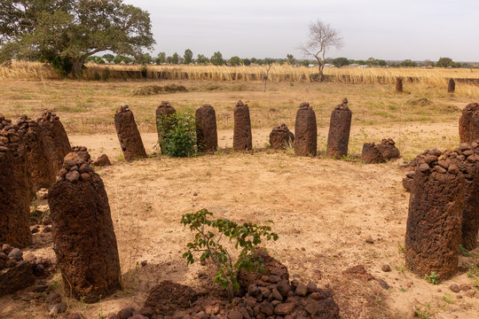 Wassu stone circles in Gambia