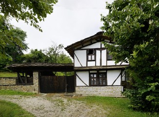 08_Architectural reserve village Old Darrien, Bulgaria. Fully retained the authentic atmosphere of the Bulgarian national revival villages dating back more than two centuries.