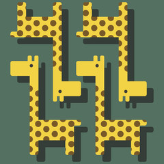 Giraffe Vector