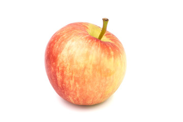 red apple isolated on white background