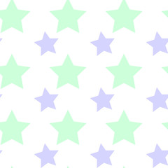 Seamless stars pattern.Vector Background