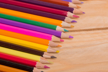 Obraz premium colorful pencils