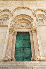 Fototapeta na wymiar Close up on Termoli Cathedral
