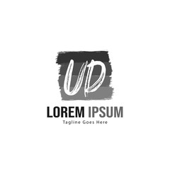 UD Letter Logo Design. Creative Modern UD Letters Icon Illustration