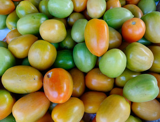 Tomatoes at rural market