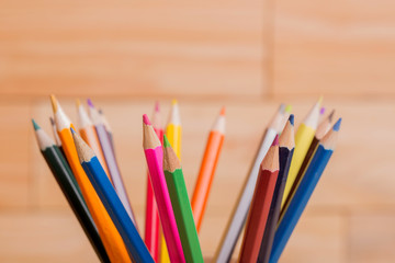Obraz premium colorful pencils
