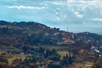 Obraz premium panoramic view of the city