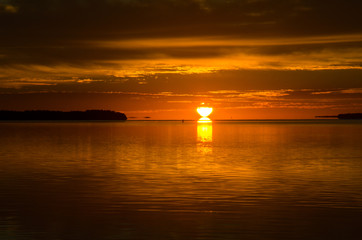 Alba alle Everglades