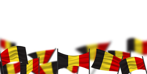 Fototapeta na wymiar Belgium flag background. Flag of Belgium.