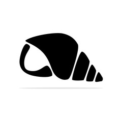 Conch shell Icons. Vector concept illustration for design.