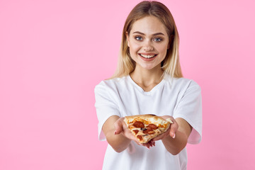 portrait of young woman holding a bowl of cornflakes