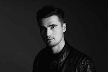 portrait of a young man