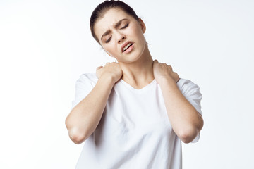 young woman with thumbs up