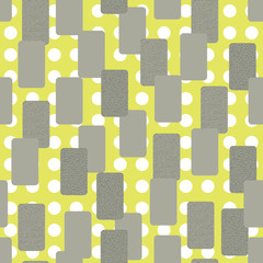 Graphic Flower Fun Seamless Repeating Pattern