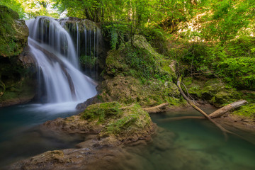 La Vaioaga Waterfall,Cheile Nerei National Park,Caras-Severin,Romania