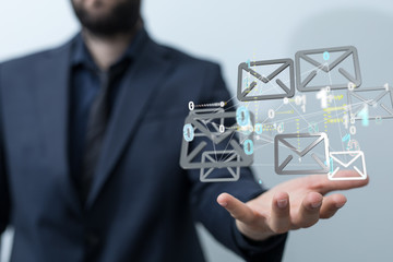 Mail Communication Connection message to mailing