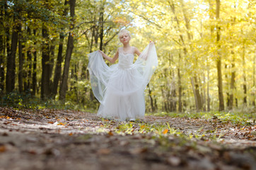 romantic forest fairy