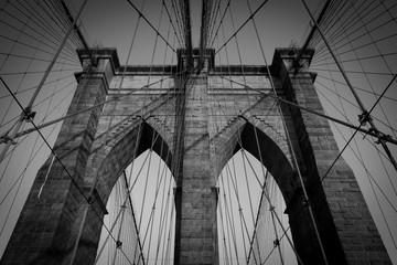 Obraz premium The Brooklyn Bridge, New York, New York