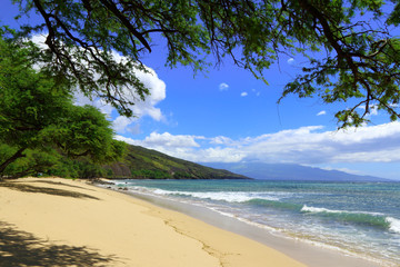 Sandstrand auf Maui in Hawaii