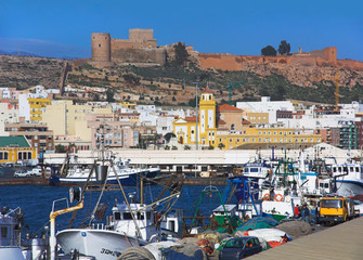 Europe, Spain, Almeria, Alcazaba
