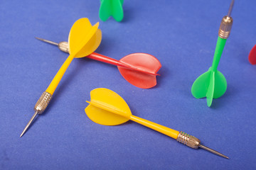 colorful darts