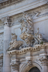 Old buildings, in Venice,Italy, 2019