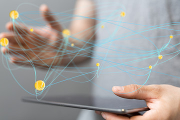 Internet broadband and data streaming entertainment .