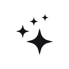 Obraz premium Shine icon, Clean star icon